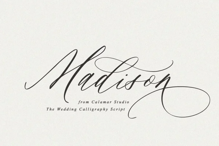 Saint Viet Elegant Calligraphy Font with flowing handwritten style